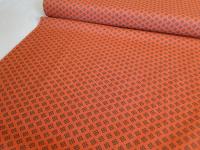 Night Owls - kleines Muster rostbraun von Exclusively Quilters